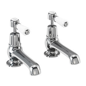 Burlington Kensington - Chrome Basin Taps 5" - KE2 Large Image