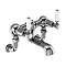 Burlington Kensington - Chrome Wall Mounted Bath Filler - KE24 Large Image