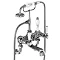 Burlington Kensington - Chrome Wall Mounted Bath/Shower Mixer - KE17 Large Image