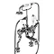 Burlington Kensington Regent - Angled Deck Mounted Bath/Shower Mixer - KER19 Large Image