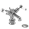 Burlington Kensington Regent - Chrome Basin Mixer with Pop Up Waste - KER4 Profile Large Image