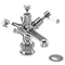 Burlington Kensington Regent - Chrome Basin Mixer with Pop Up Waste - KER4 Large Image