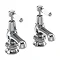 Burlington Kensington Regent - Chrome Basin Taps 3" - KER1 Large Image