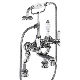 Burlington Kensington Regent - Chrome Deck Mounted Bath/Shower Mixer - KER15 Large Image