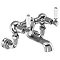 Burlington Kensington Regent - Chrome Wall Mounted Bath Filler - KER24 Large Image