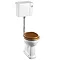 Burlington Low Level WC - 44cm Slimline Cistern - Button Flush Large Image