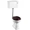 Burlington Low Level WC - 51cm Ceramic Cistern - Button Flush Large Image