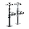 Burlington Medici Angled Radiator Valves Large Image