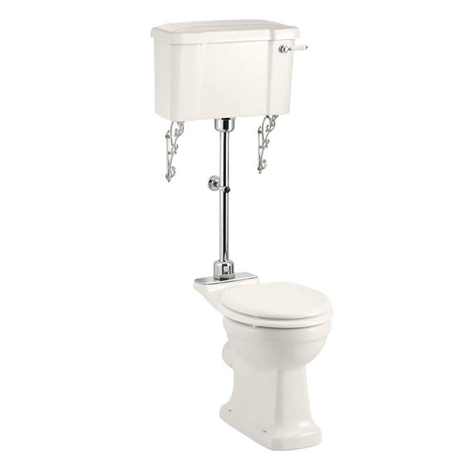 Burlington Medici Medium Level Traditional Toilet Large Image