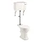 Burlington Medici Medium Level Traditional Toilet Large Image