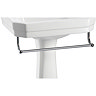 Burlington - Medium Add On Towel Rail - For Selected Basin/Pedestal Sets - T1 Large Image
