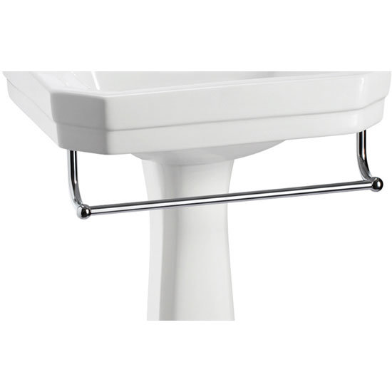 Burlington Medium Add On Towel Rail For Selected Basin/Pedestal Sets at Victorian Plumbing UK