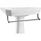 Burlington - Medium Add On Towel Rail - For Selected Basin/Pedestal Sets - T1 Large Image