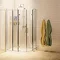 Burlington Traditional Off Set Quadrant Shower Enclosure Large Image