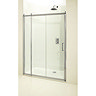 Burlington Traditional Recessed Sliding Shower Door with Inline Panel Profile Large Image