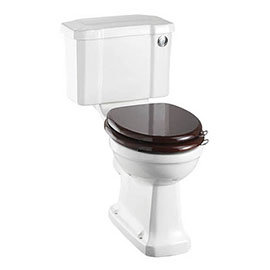 Burlington Rimless Close Coupled WC with 440mm Front Push Button Cistern Medium Image