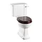 Burlington Rimless Close Coupled WC with 440mm Lever Cistern Large Image
