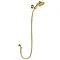 Burlington Riviera 1000mm Gold Shower Handset with Hose, Bracket + Wall Outlet Large Image