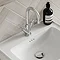 Burlington Riviera Art Deco Chrome Mono Basin Mixer  Feature Large Image