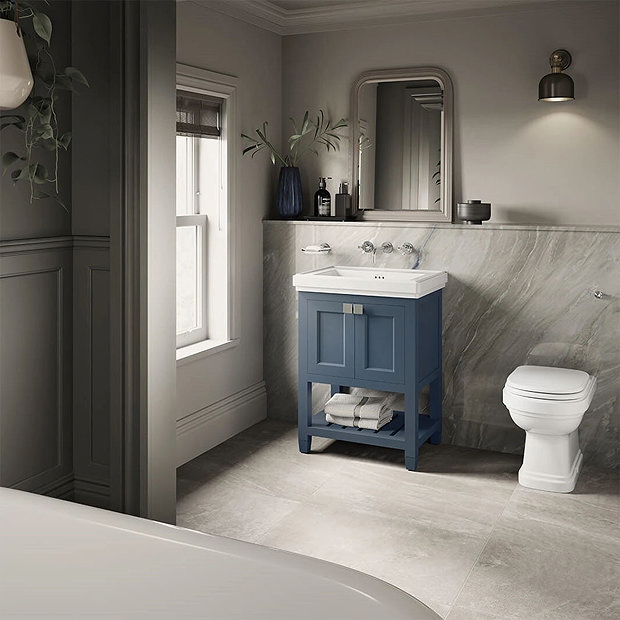 Burlington Riviera Back To Wall Toilet With Soft Close Seat