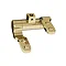 Burlington Riviera Gold Seat Hinges Large Image