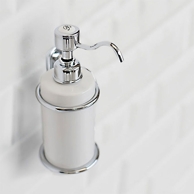 Burlington - Single Soap Dispenser - A19CHR  Profile Large Image