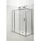 Burlington Traditional Sliding Shower Door with Inline Panel & Side Panel Profile Large Image