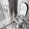 Burlington Traditional Soft Close Recessed Sliding Shower Door Standard Large Image