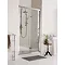 Burlington Traditional Soft Close Recessed Sliding Shower Door Large Image