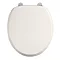 Burlington Soft Close Toilet Seat with Chrome Hinges - Medici Large Image