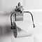 Burlington Spire Chrome Toilet Roll Holder - A45CHR Profile Large Image