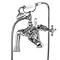 Burlington - Stafford Bath Deck Mounted Shower Mixer - STA14 Large Image