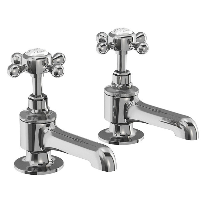 Burlington - Stafford Bath Pillar Taps - STA13 Large Image