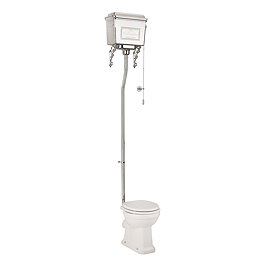 Burlington Standard High Level WC with Chrome Cistern