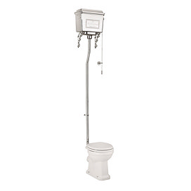Burlington Standard High Level WC with Chrome Cistern