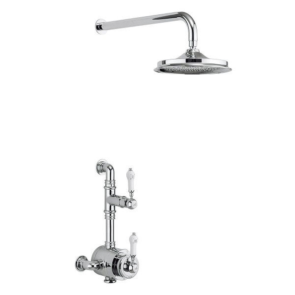 Burlington Stour Exposed Shower Valve With Fixed Shower Head Online