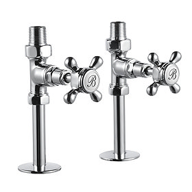 Burlington - Straight Radiator Valves - R7CHR Large Image