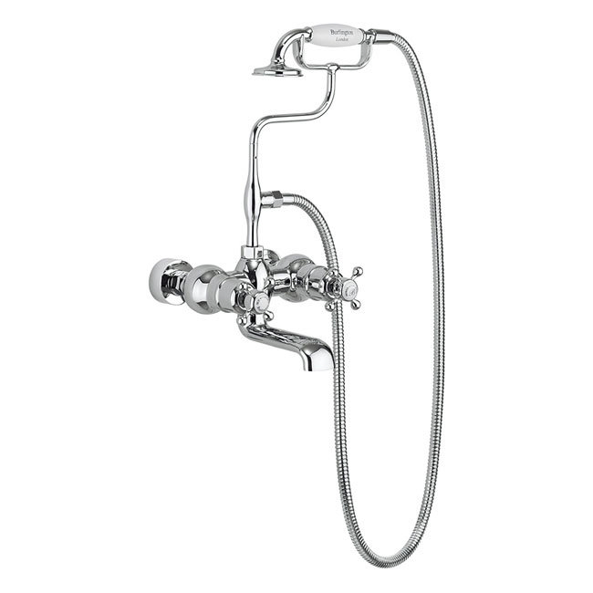 Burlington Tay Wall Mounted Thermostatic Bath Shower Mixer Large Image