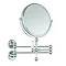 Burlington Traditional Cosmetic Wall Mirror - Chrome - A57-CHR Large Image