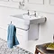 Burlington Victorian Large Basin and Semi Pedestal - Various Tap Hole Options Profile Large Image