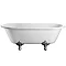 Burlington - Windsor Double Ended 1700mm Freestanding Bath with Legs In Bathroom Large Image