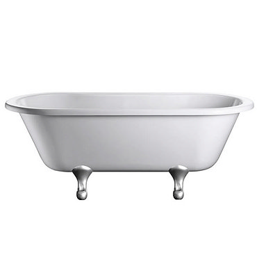 Burlington - Windsor Double Ended 1700mm Freestanding Bath with Legs Profile Large Image