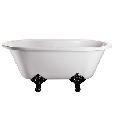 Burlington - Windsor Double Ended 1500mm Freestanding Bath with Legs Profile Large Image