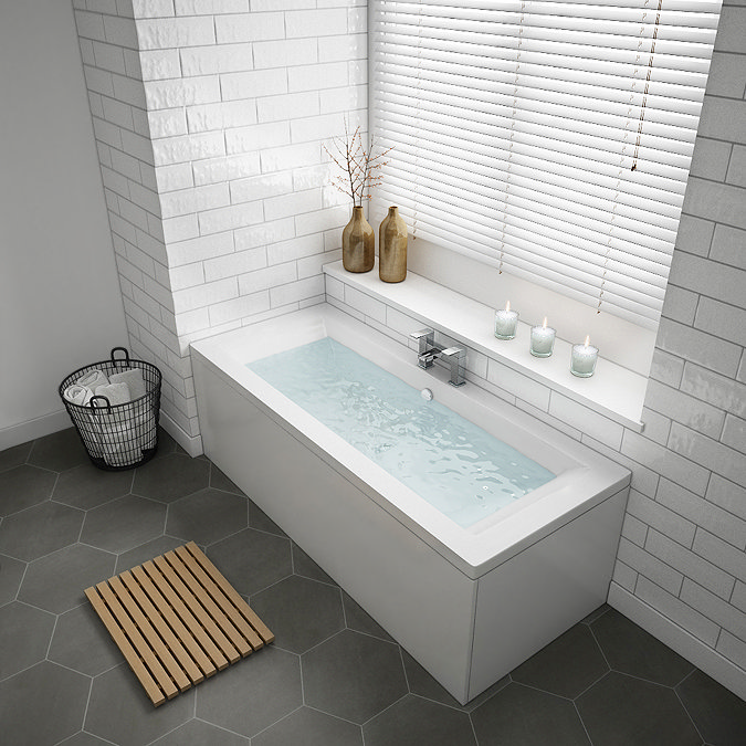 Buxton Double Ended Bath + Panels Large Image