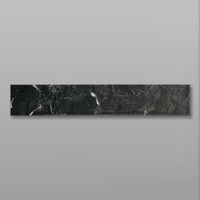 Calabor Black Marble Stone Effect Tiles - 80 x 442mm