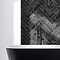Calabor Black Marble Stone Effect Tiles - 80 x 442mm