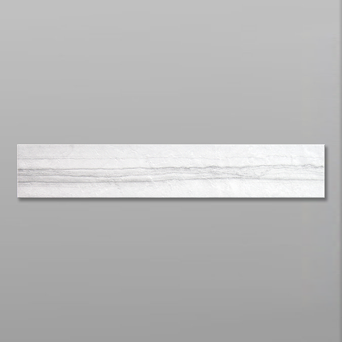 Calabor White Marble Stone Effect Tiles - 80 x 442mm