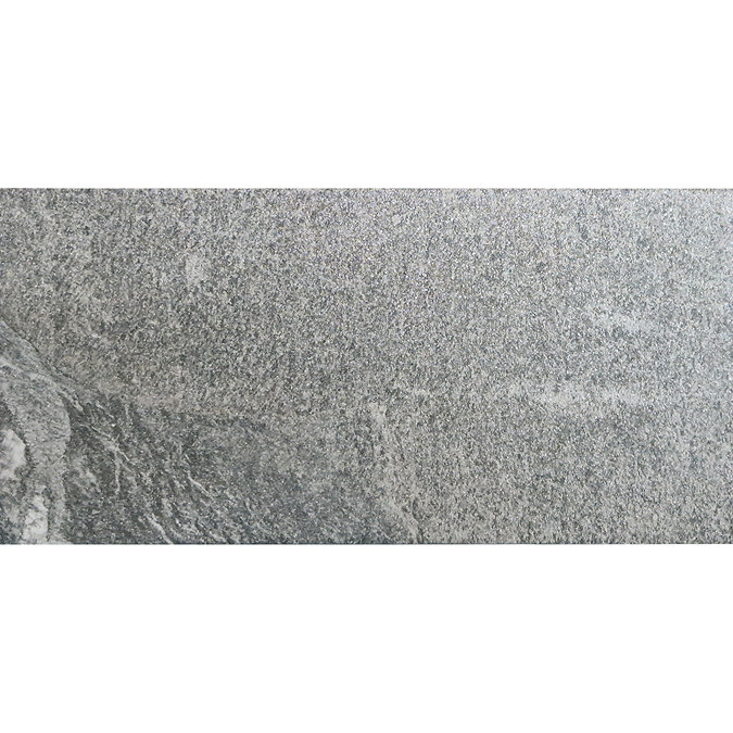 Calanna Anthracite Gloss Speckled Stone Effect Tiles - 300 x 600mm