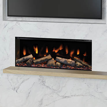 Caldo Axis 1000mm Media Wall Electric Fire