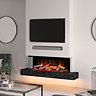 Caldo Axis 1250mm Media Wall Electric Fire